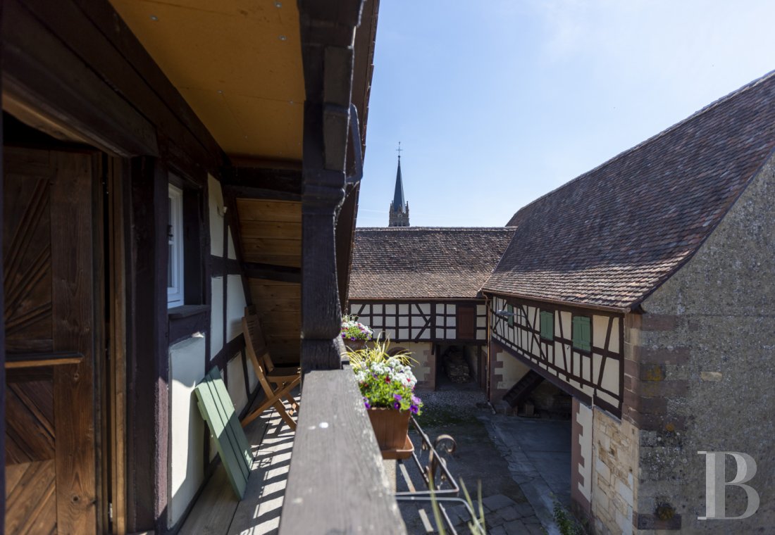En Alsace, au nord-ouest de Strasbourg, une ancienne ferme viticole au centre de Bouxwiller - photo  n°47